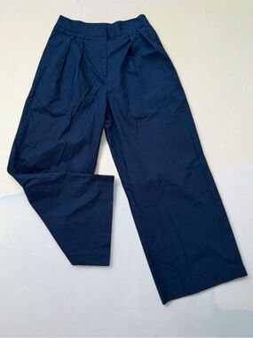Gorpcore Quiet Luxury En Saison Wide Leg Pants Size M Navy Capsule Business